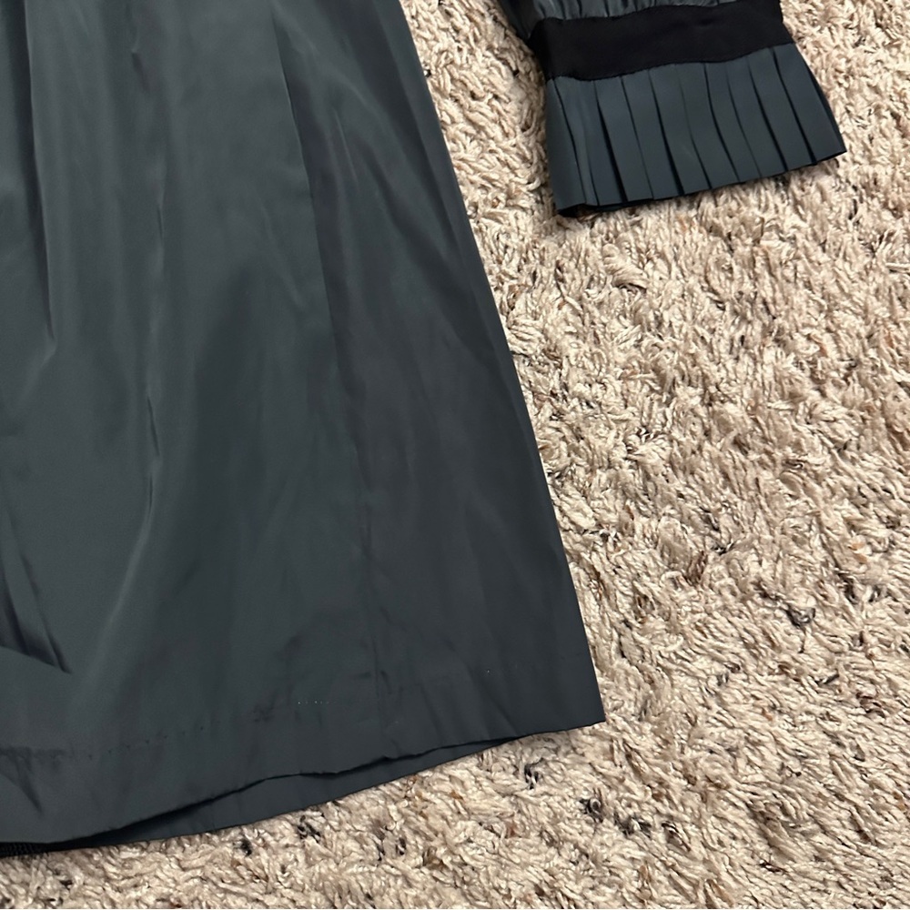 RARE Forever 21 Twist Dark Gray Jacket Dress Limited Edition Tulle Mall Goth - Picture 14 of 16